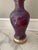 Vintage Art Mid Century Modern Drip Glaze Ceramic Lamp For Sale - Image 11 of 11