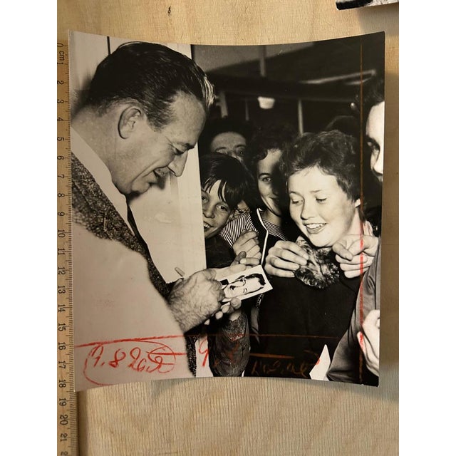 Walter Walt Disney, Original Press Images, 1950s, Photographs, Set of 7 For Sale - Image 3 of 14