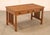 High Quality American Made Stickley Mission Style Writing Desk Crafted In Solid Oak. This Desk Features A Rectangular Top...