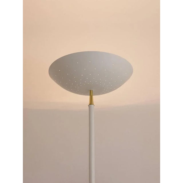 Mid-Century Italian Uplight Floor Lamp in Arteluce Style, 1950s For Sale - Image 10 of 11