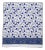 Birds on Vine Flat Sheet, Queen - Blue For Sale