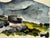 Rustic Henry Emil Salloch Original Watercolor on Paper Rolling Hills and Distant Ridge. For Sale - Image 3 of 6