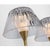 Waterford for Visual Comfort Signature Blaze 19" 2 Light Tail Sconce in Natural Brass with Clear Crystal For Sale - Image 11 of 14