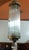 Skyscraper Vintage Art Deco Light Old Lamp Ceiling Hanging Chandelier Fixture Brass & Glass Rod Ship Light For Sale - Image 4 of 4