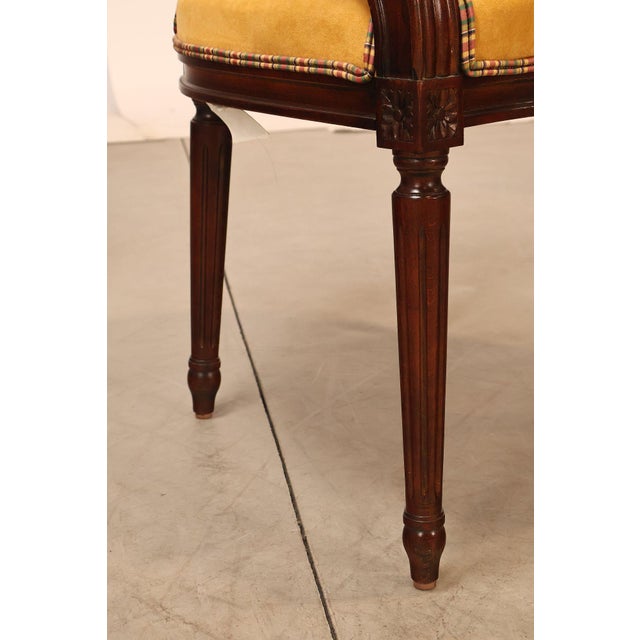 Century Furniture French Louis XVI Style Set of Ten Oval Back Dining Chairs For Sale - Image 15 of 18