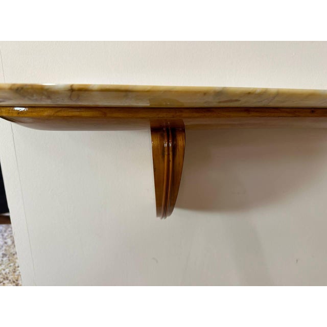 Italian Art Deco Console Table and Mirror by Paolo Buffa, 1940s, Set of 2 For Sale - Image 11 of 17