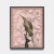 "Hummingbird in Desert Pink" Contemporary Bird and Botanical Print 16x20 For Sale - Image 4 of 5