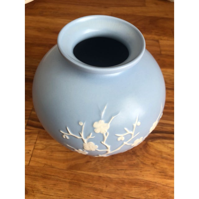 1950s Vintage Copeland Spode Vase, Cherry Blossom Design For Sale - Image 5 of 9