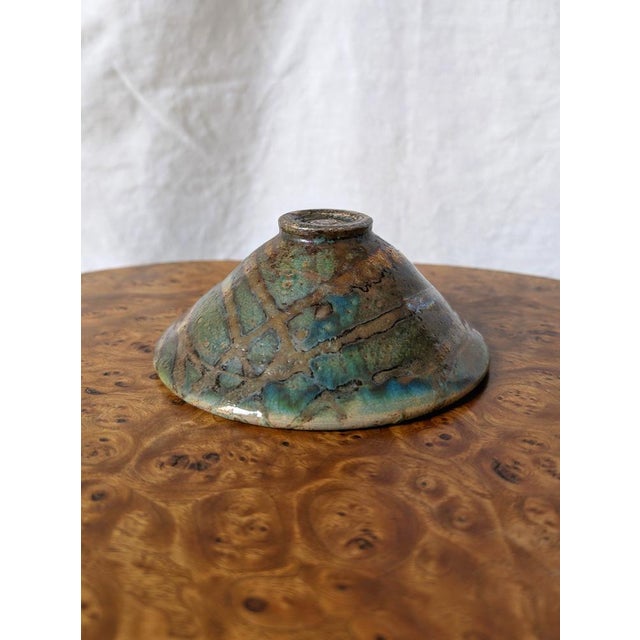 Ceramic Vintage Modernist Abstract Hand-Thrown Ceramic Bowls, 1990s, Set of 3 For Sale - Image 7 of 13
