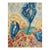 Contemporary Abstract Blue Trees Landscape Painting For Sale
