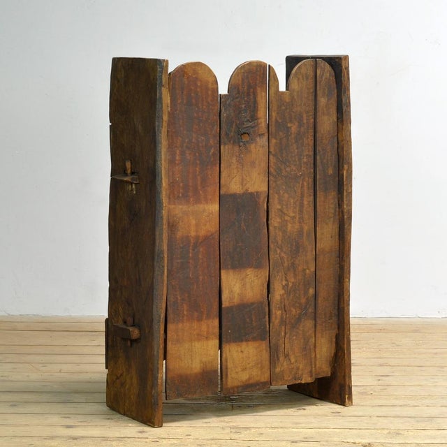 Romanian Folk Art Cabinet, 1925 For Sale - Image 12 of 13