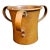 Rare Antique Russian Imperial Copper Mini Travel Netilat Yadayim 4" Wash Cup Moscow Mark For Sale