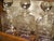 19th Century 3-Bottle English Oak and Silver Plated Locking Decanter Set For Sale In Dallas - Image 6 of 18