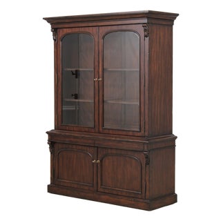 Henredon Ralph Lauren Mahogany China Cabinet For Sale