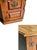 Vintage Octagonal Wood End Tables Pair-Colonial-Traditional-Storage-Night Stands For Sale - Image 11 of 11