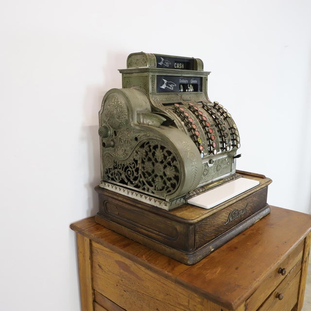 Mexican 1900s National Cash Register Co. For Sale - Image 3 of 4