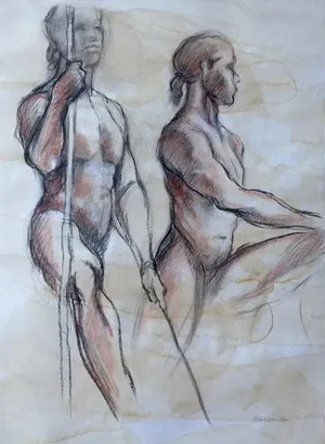 Original Classic Male Figure Study