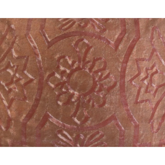 Mariano Fortuny Stunning Designer Italian Mariano Fortuny Altare Feather/Down Pillow For Sale - Image 4 of 8
