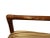 Jessica Charles Furniture Pleated Back Rattan Chair For Sale - Image 4 of 12