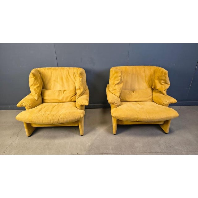 Porto Venere Sofa by Vico Magistretti for Cassina, 1980s, Set of 2 For Sale - Image 11 of 12