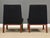 1950s 1950s Edward Wormley for Dunbar Black Walnut Slipper Lounge Chairs - A Pair For Sale - Image 5 of 10