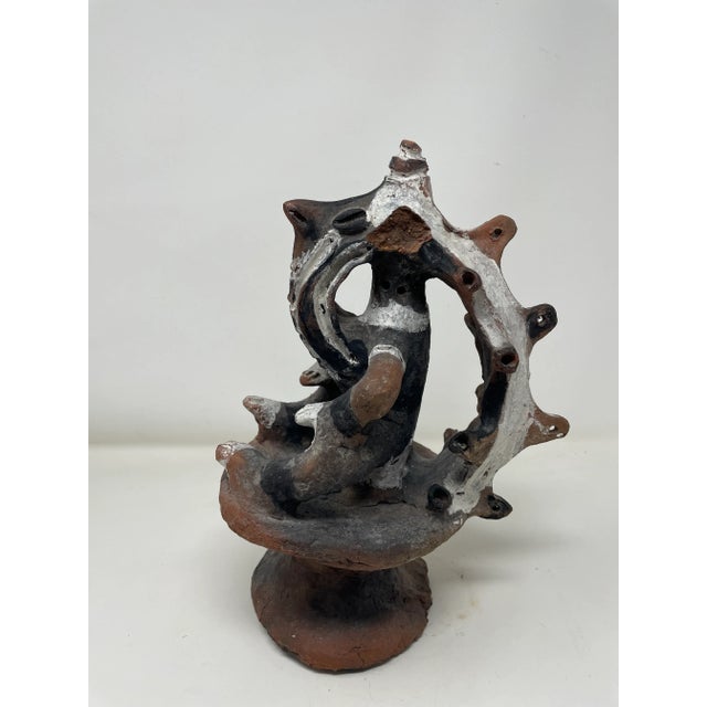 Chambri Pottery Art Sculpture From Papua New Guinea C1960 For Sale In New York - Image 6 of 12