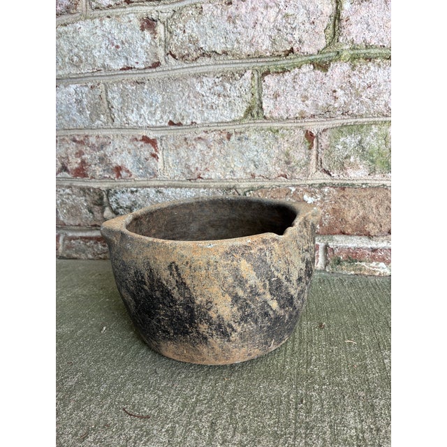 Rustic European Vintage, Rustic Moroccan Pot For Sale - Image 3 of 12