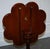 Antique Style Tilt Top Wine Side Table with Piecrust Top For Sale - Image 14 of 16