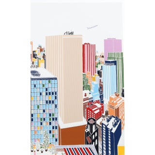 New York Skyline 4, Mori Shizume Screen Print For Sale
