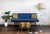 Blue 1950s Danish Peter Hvidt Teak Minerva Daybed For Sale - Image 8 of 10