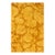 2x10 Yellow Hand-Knotted Wool Cracked Earth Texture Geometric Modern Carpet Rug For Sale