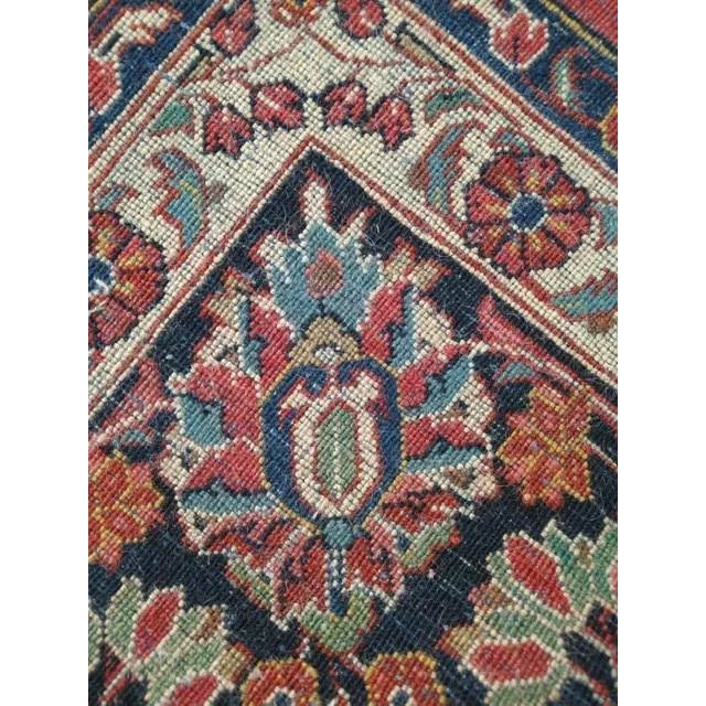 1950's Persian Sarouk , 9'3" X 12'1" For Sale - Image 9 of 11