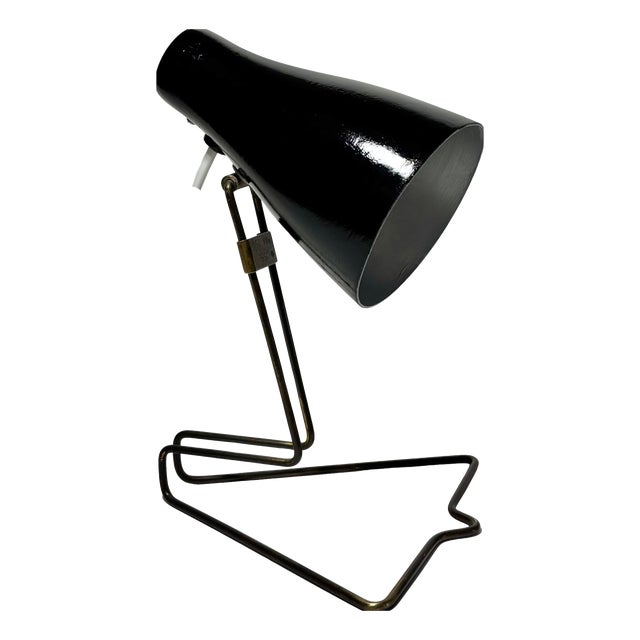 Mid-Century Modern Scandinavian Table Lamp from Böhlmarks, 1950s For Sale