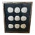 Silver Framed Indigo Ralph Lauren Raffia Coastal Sand Dollar Picture From Barclay Butera For Sale