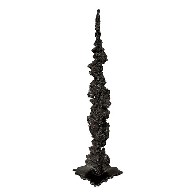 Brutalist Sculpture, 2000s, Iron For Sale