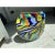Glass Modern Multicolored Vase in Murano Glass by Simoeng For Sale - Image 7 of 8