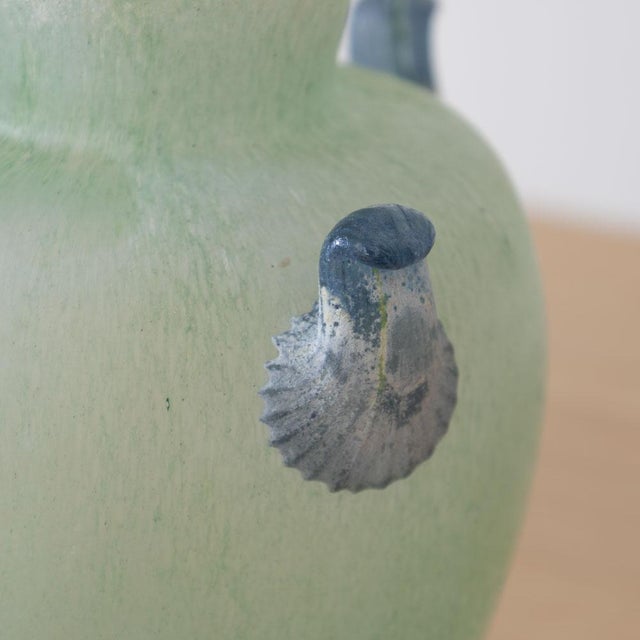 Glass 1960s Italian Scavo Vase For Sale - Image 7 of 11