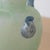 Glass 1960s Italian Scavo Vase For Sale - Image 7 of 11