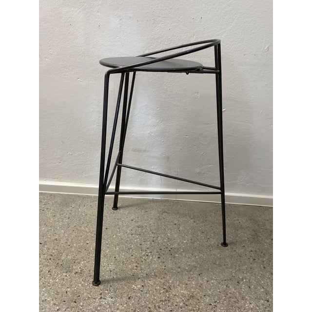 * Bar stools * Design: Pascal Morgue * Manufacturer: Femorb * Model: Silver Moon * from the 80s * extraordinary stool with...