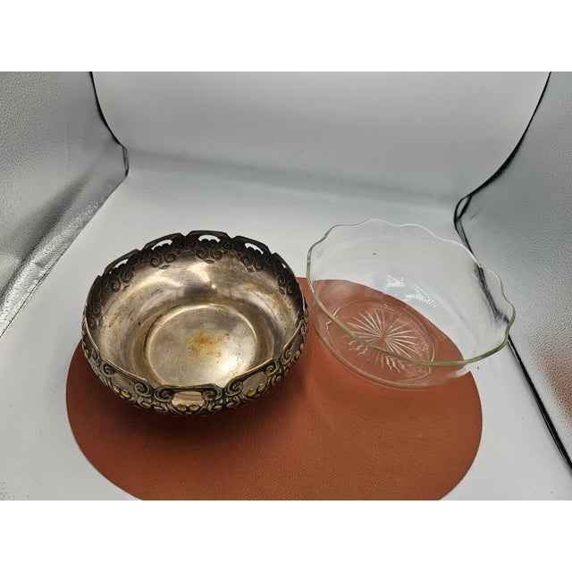 Astral Plated Platters with Eneret Mark, 1890s, Set of 2 For Sale - Image 6 of 9