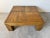 Wood 1980s Postmodern Parsons-Style Checkered Top Wood Coffee Table/ Sold For Sale - Image 7 of 12