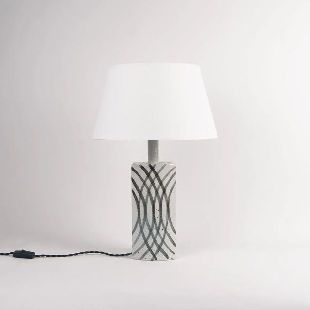 White Table Lamp by Per Linnemann-Schmidt, 1960s For Sale - Image 6 of 7