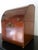 4 square chrystal carafes with flat stoppers (all original), exquisite, handpainted gold decoration in excellent...