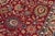 Shabby Chic Intricate Elegant 1990's Pak-Persian Red/Blue Wool Rug - 12'0'' X 14'11'' For Sale - Image 3 of 9