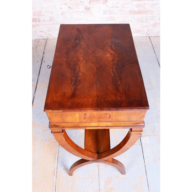 Wood Biedermeier Sewing Table in Cherry by J. Danhauser, Austria, 1820s For Sale - Image 7 of 15