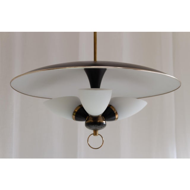 Mid-Century Ceiling Pendant from T. Røste & Co., Norway, 1950s For Sale - Image 10 of 18