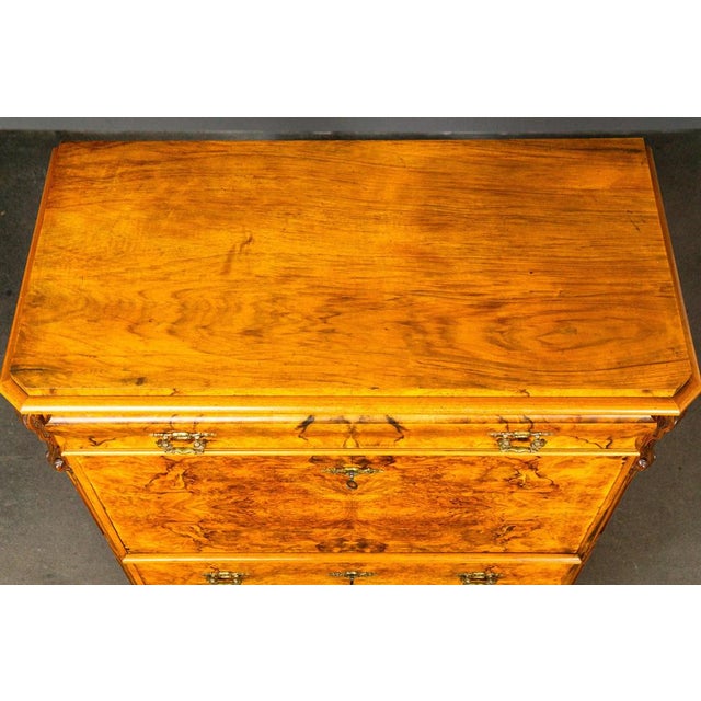 Biedermeier Secretary in Wood For Sale - Image 12 of 18