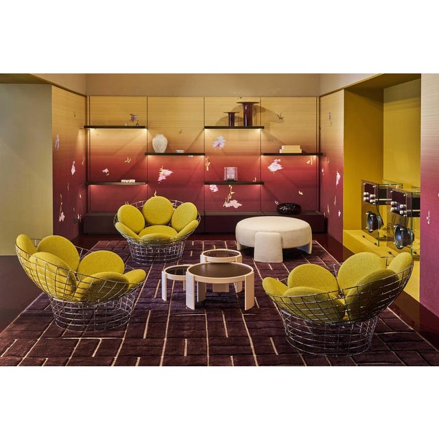 Verner Panton Peacock Chair in Metal by Verner Panton for Karakter X Cassina For Sale - Image 15 of 16
