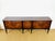 Maison Jansen Low French Modernist Sideboard in Marquetry by André Arbus, 1950s For Sale - Image 4 of 16