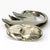 Late 20th Century Vintage French Silver Plate Swan Mail or Napkin Holder For Sale - Image 5 of 12